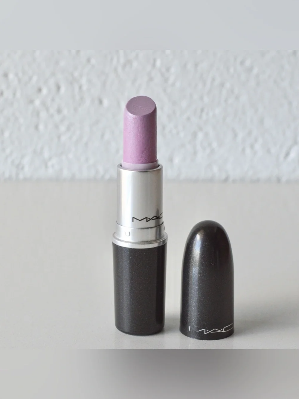 MAC Cosmetics Lipstick *PINK POPCORN* Pale Lavender Pink Limited Edition RARE